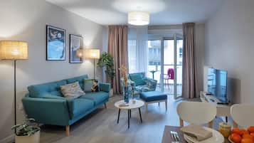 Appartement | Coffres-forts dans les chambres, chambres insonorisées, Wi-Fi gratuit