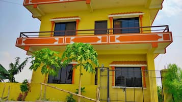 Fassade der Unterkunft