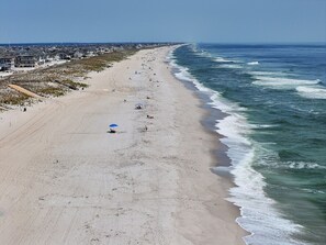 Accommodatie ligt op het strand