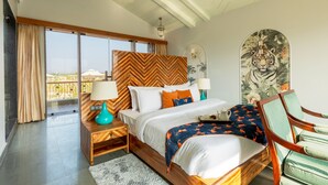 Kamar Double, 1 Tempat Tidur King, pemandangan gunung