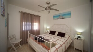 Leilighet | 2 soverom, strykejern/-brett, wi-fi (inkludert) og sengetøy