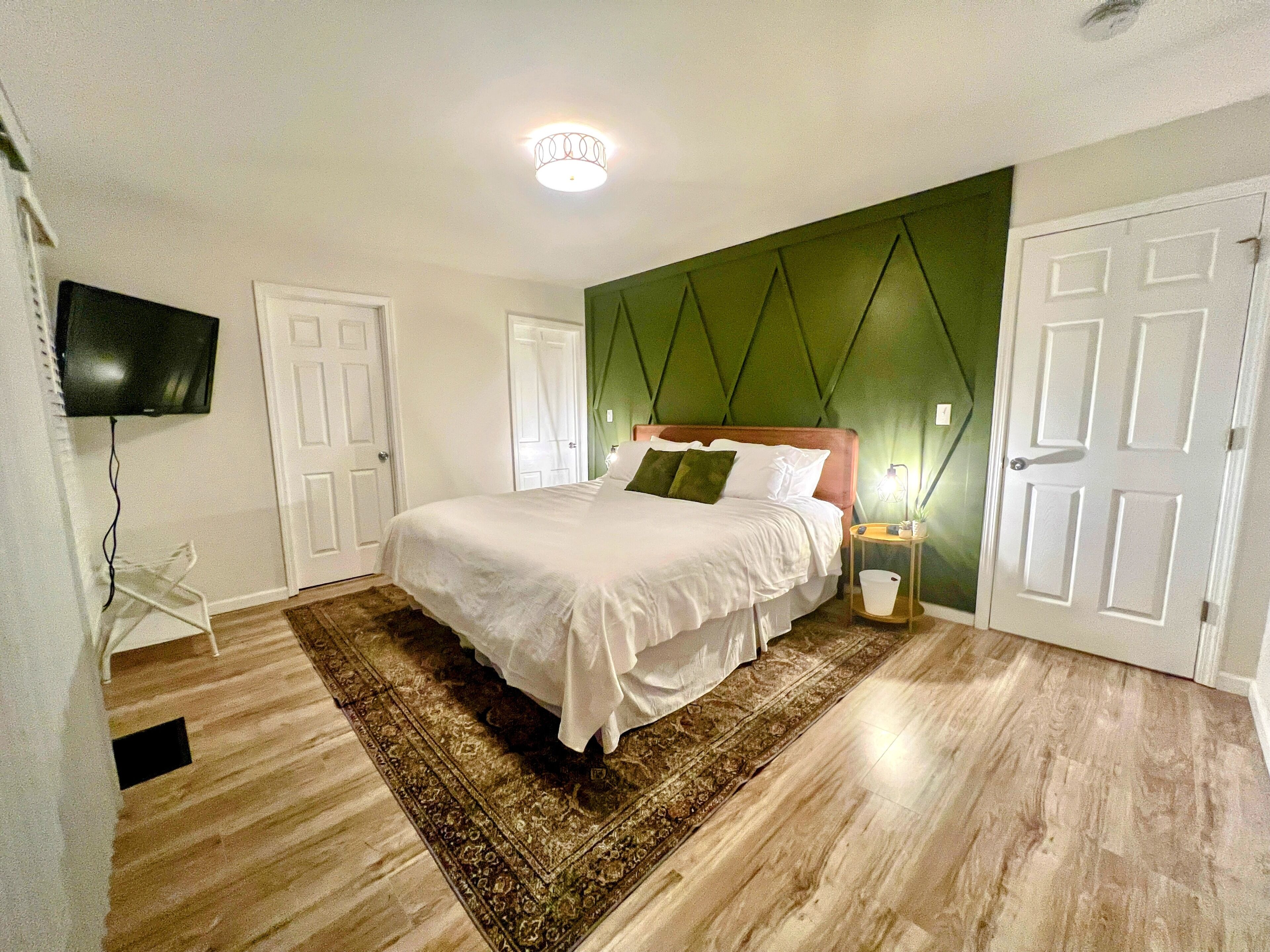 5 soverom, strykejern/-brett, reiseseng for barn og wi-fi