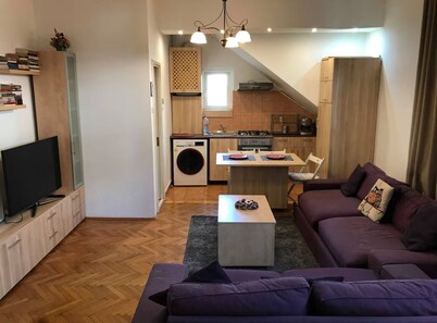 Cozy First-Floor Apartment in an Old Building with Private Courtyard