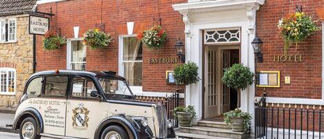 Fassade der Unterkunft