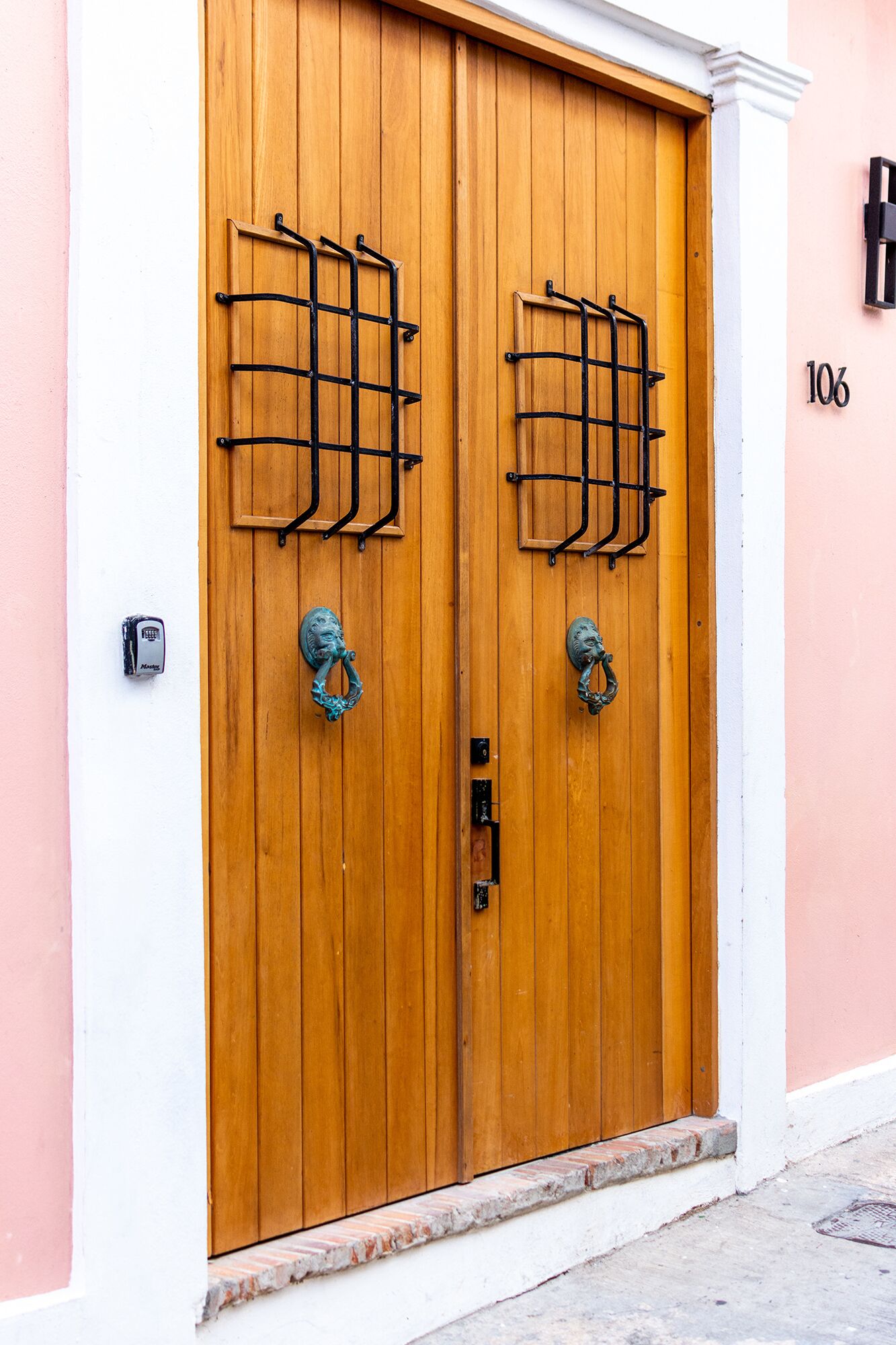 Façade de l’hébergement