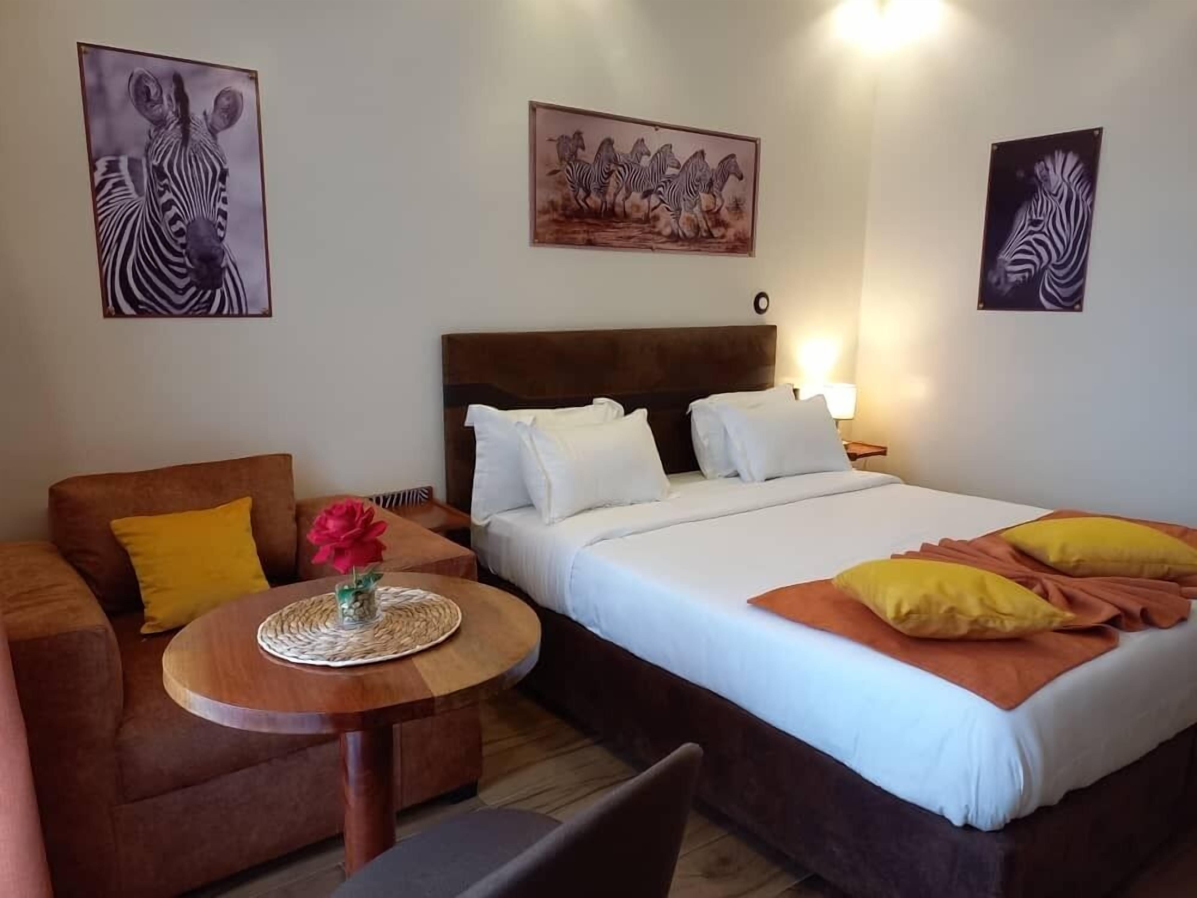 Chambre Double Deluxe, balcon, vue ville | Vue de la chambre