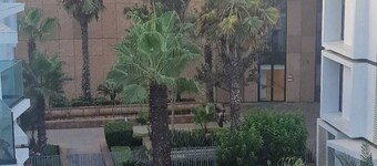 Charming 2-bedroom Apartment with a Sea View ,AC, WiFi in AinDiab ,Casablanca