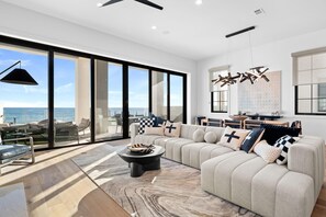 House, Multiple Beds (Casita Bonita at Eleanor Beach) | Living area | TV - Casita Bonita at Eleanor Beach (Pensacola)