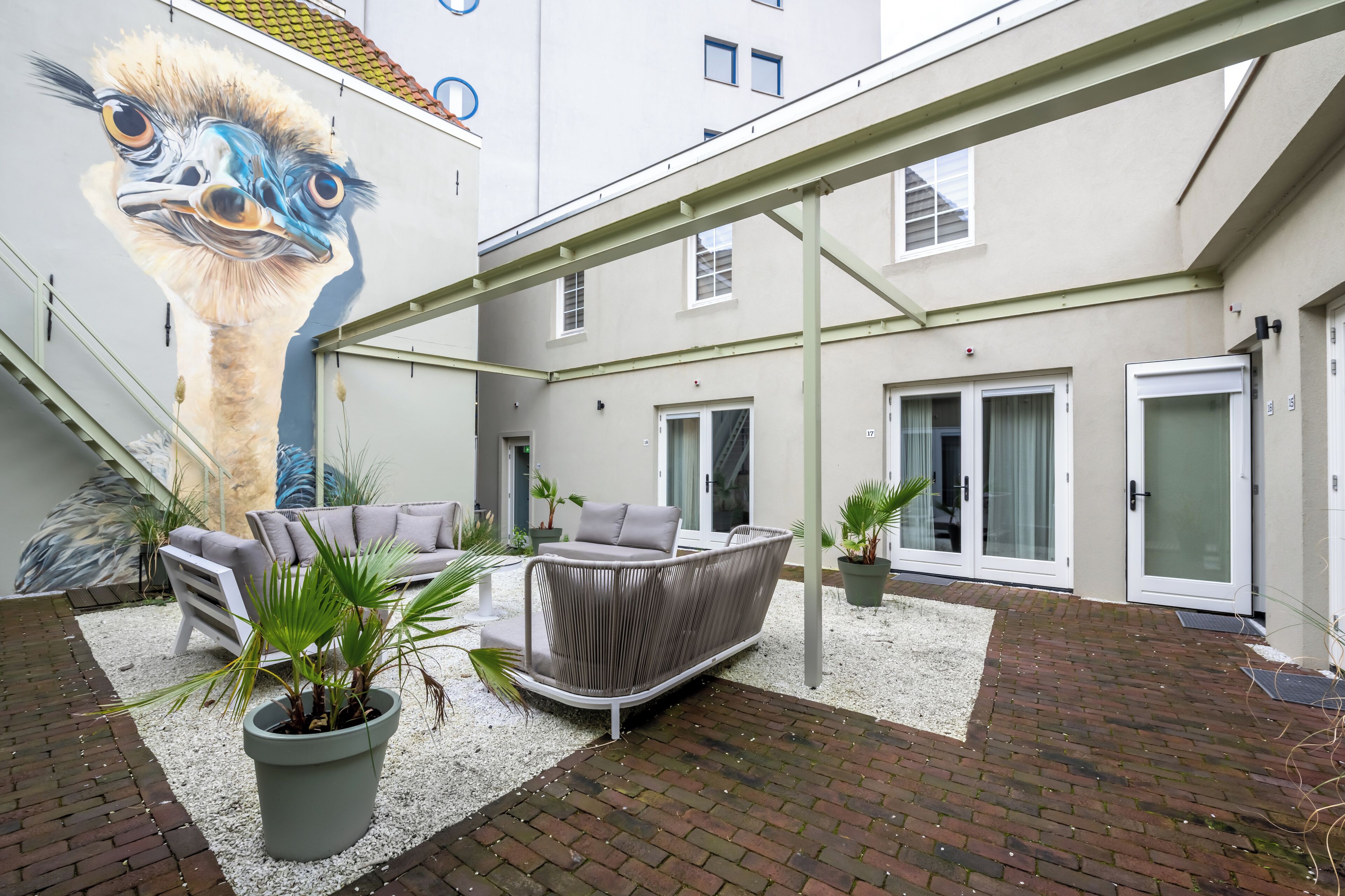 Terrein van de accommodatie