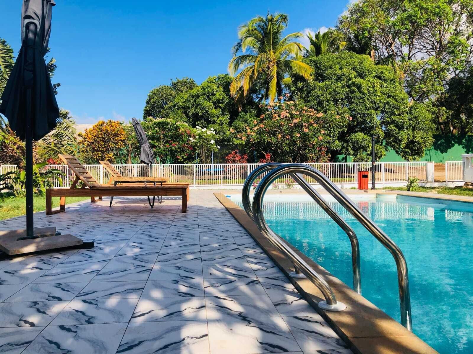 Alberca al aire libre 