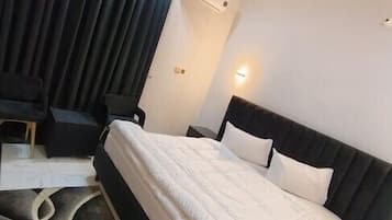 Deluxe-dobbeltværelse | Lydisolering, strygejern/strygebræt, gratis Wi-Fi