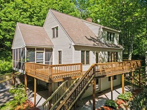 Exterior - 3-bedroom house with lake access in charming Moultonborough (Moultonborough)