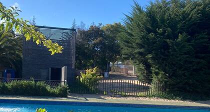 Casa vacacional en Remanso Algarrobo con tinaja exclusiva de la casa.