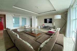 Sala de estar en el lobby