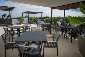 Área para banquetes al aire libre
