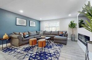 スマートテレビ、暖炉