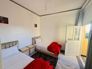 2 slaapkamers, wifi, beddengoed