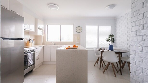 Private kitchen - The Beach Lodge Yamba (Yamba)