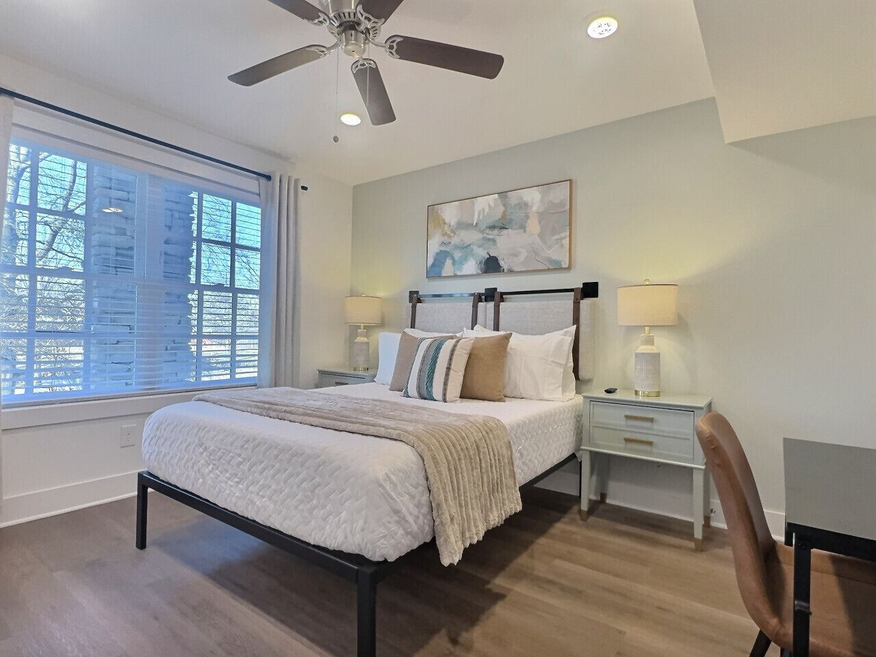 2 bedrooms, desk, iron/ironing board, free WiFi