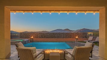 Ulkouima-allas, lämmitetty uima-allas