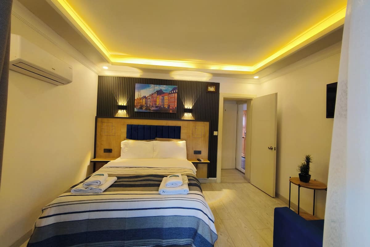 Deluxe-Vierbettzimmer, 2Â Schlafzimmer, Meerblick