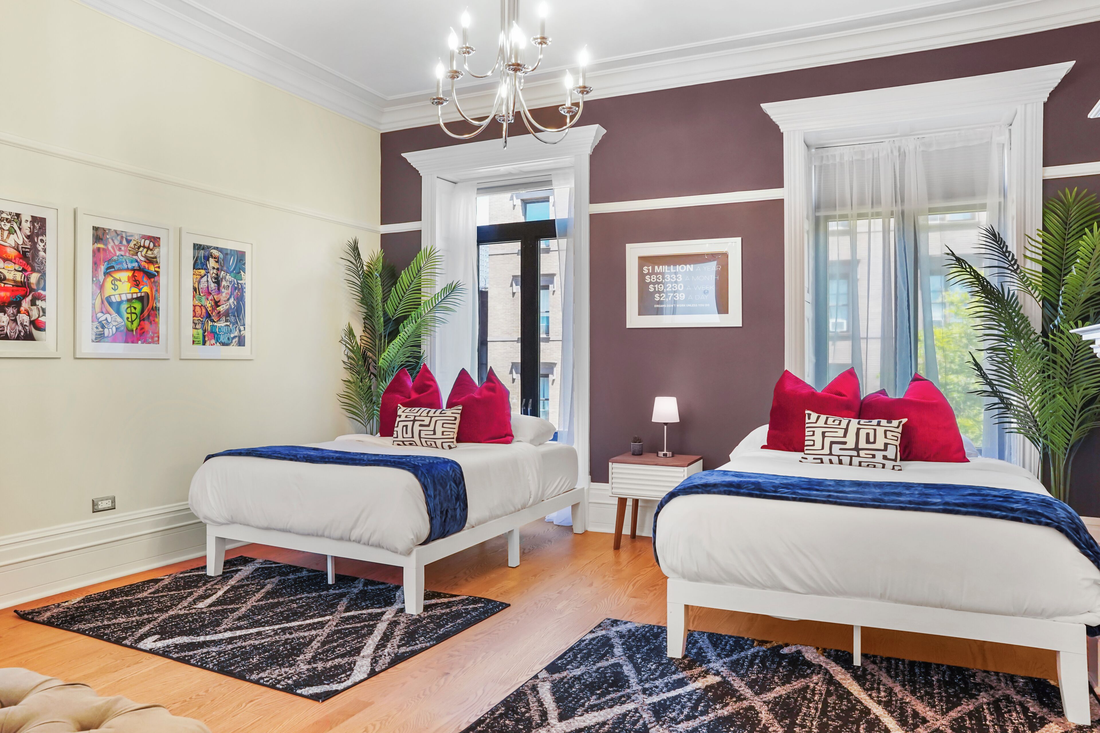 6 間睡 房、熨斗/熨衫板、可攜式嬰兒床、Wi-Fi