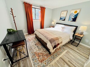 2 Schlafzimmer, Schreibtisch, WLAN, Bettwäsche