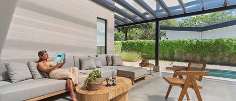 Área de sala de estar