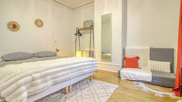 1 chambre, Wi-Fi, draps fournis