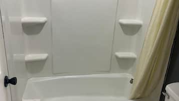 Towels, soap, toilet paper