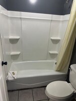 Towels, soap, toilet paper