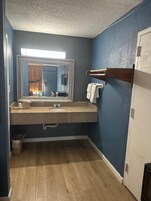 Towels, soap, toilet paper