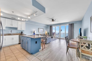 Lägenhet - 1 kingsize-säng med bäddsoffa (Laketown Wharf 1803) | Interiör