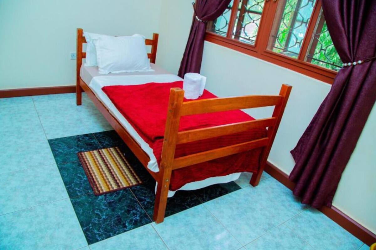 Basic Single Room, Vision Accessible, Patio | Desk, laptop workspace, blackout drapes, iron/ironing board