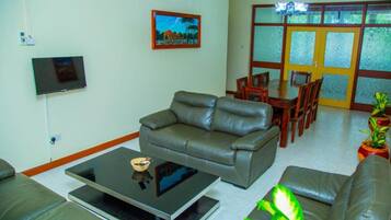 Sala de estar en el lobby