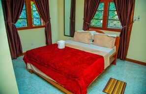 Double Room, Patio, Mountain View | Desk, laptop workspace, blackout drapes, iron/ironing board - B&B Hotel (Moshi)