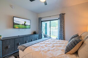 2 bedrooms, iron/ironing board, travel cot, free WiFi
