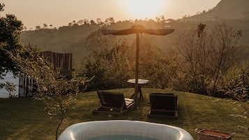 Tiny luxo com Vista para Montanha | Terrace/patio