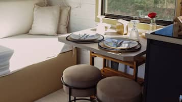 Tiny luxo com Vista para Montanha | Living area