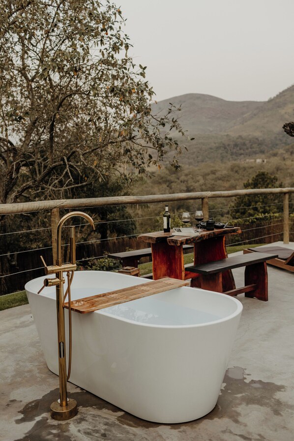 Domo Luxo com Vista para Montanha | Terrace/patio