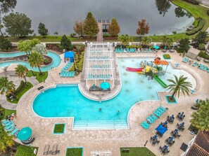 A heated pool - Windsor at Westside Stunning 7BR Villa, Pool/Spa (Kissimmee)
