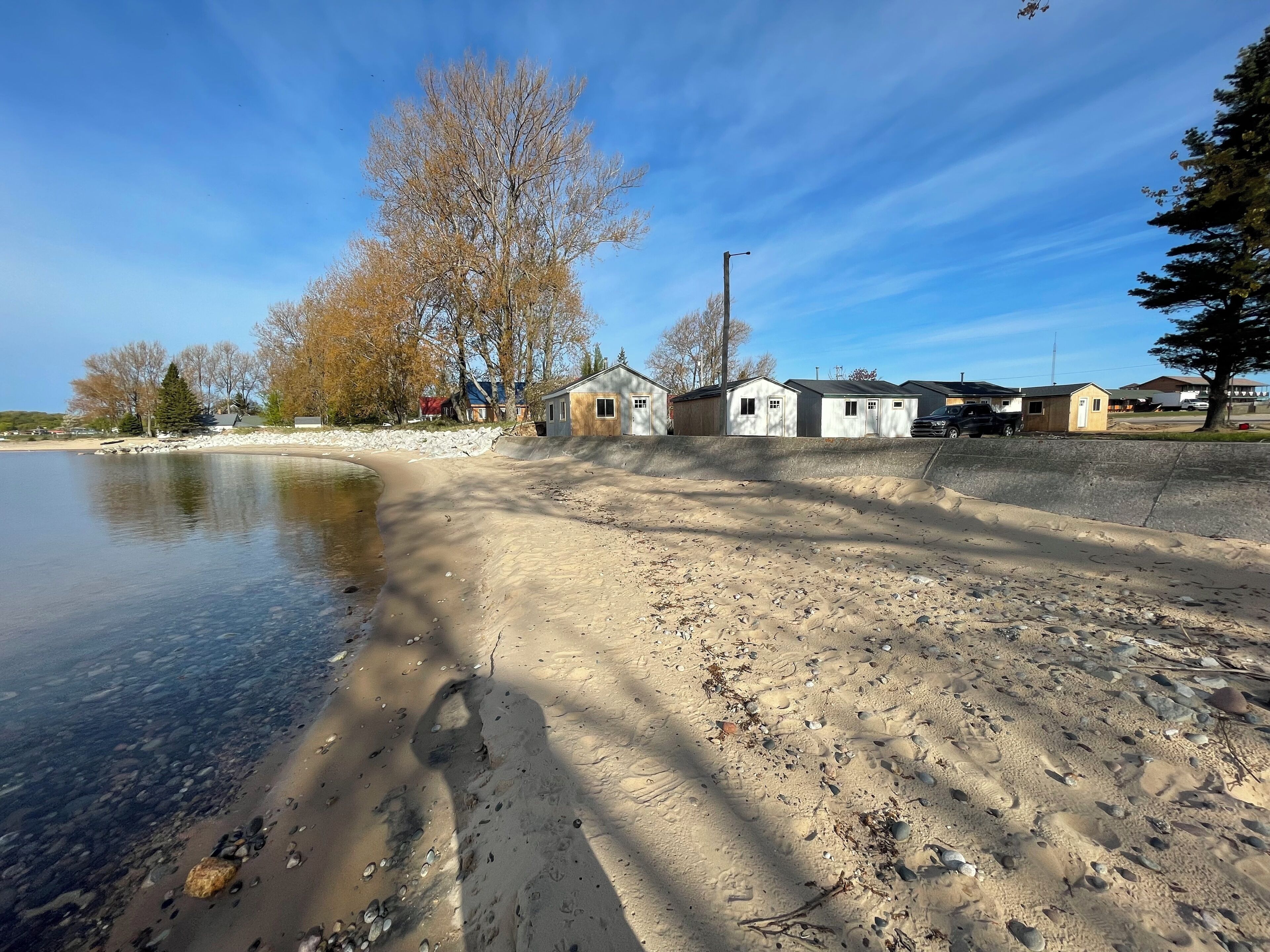 私家海滩、白沙