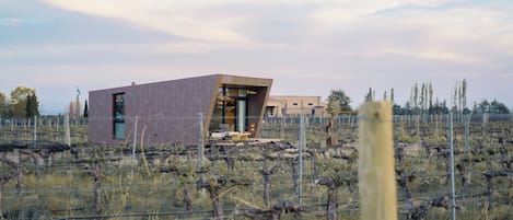 Facciata della struttura