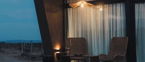 Vue depuis l’hébergement