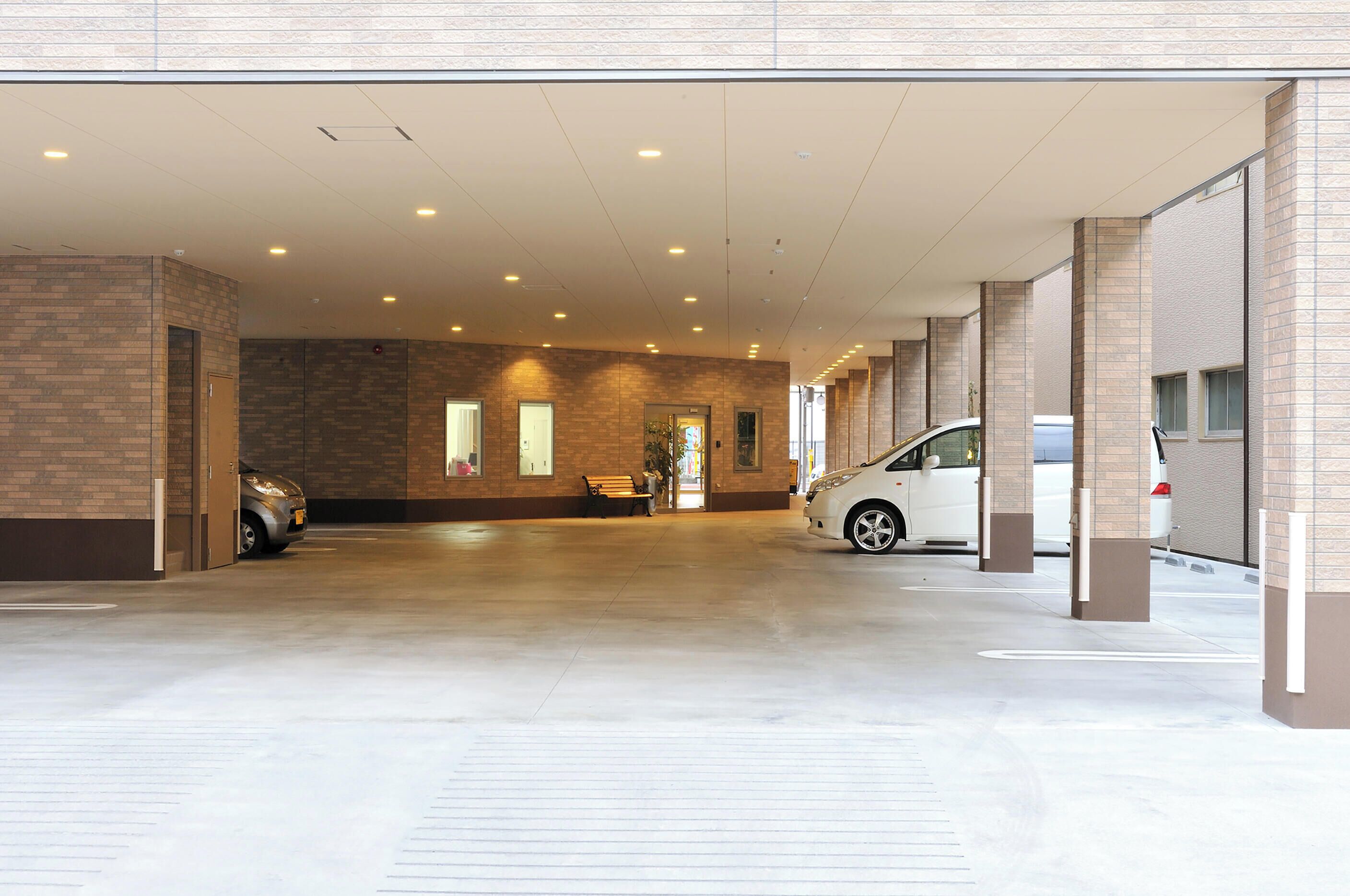 Enceinte de l’hébergement