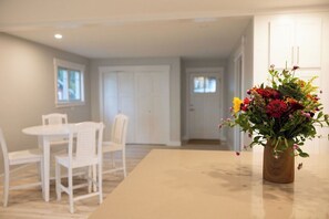 Dining - Spacious Lake House with direct access to private beach and marina on Big Sebago (Sebago)