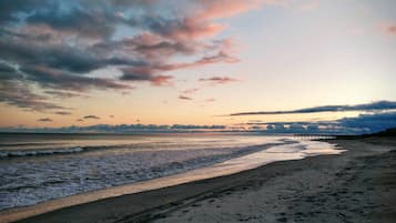 On the beach