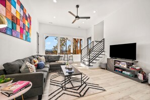 Living area - Modern Mountain Mansion with Stunning View! (Lake Lure)