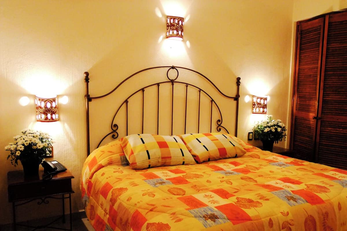 Desk, blackout curtains, iron/ironing board, free WiFi