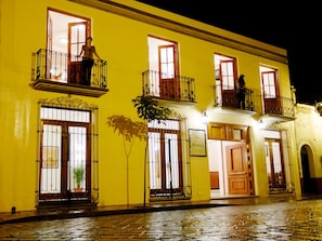 Façade de l’hébergement